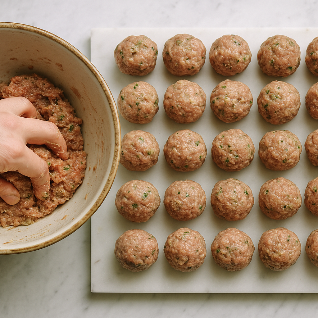 Albóndigas en salsa paso 1 | CocinaCanalla