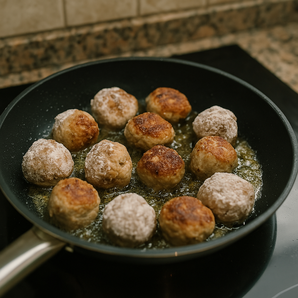 Freír albóndigas | CocinaCanalla