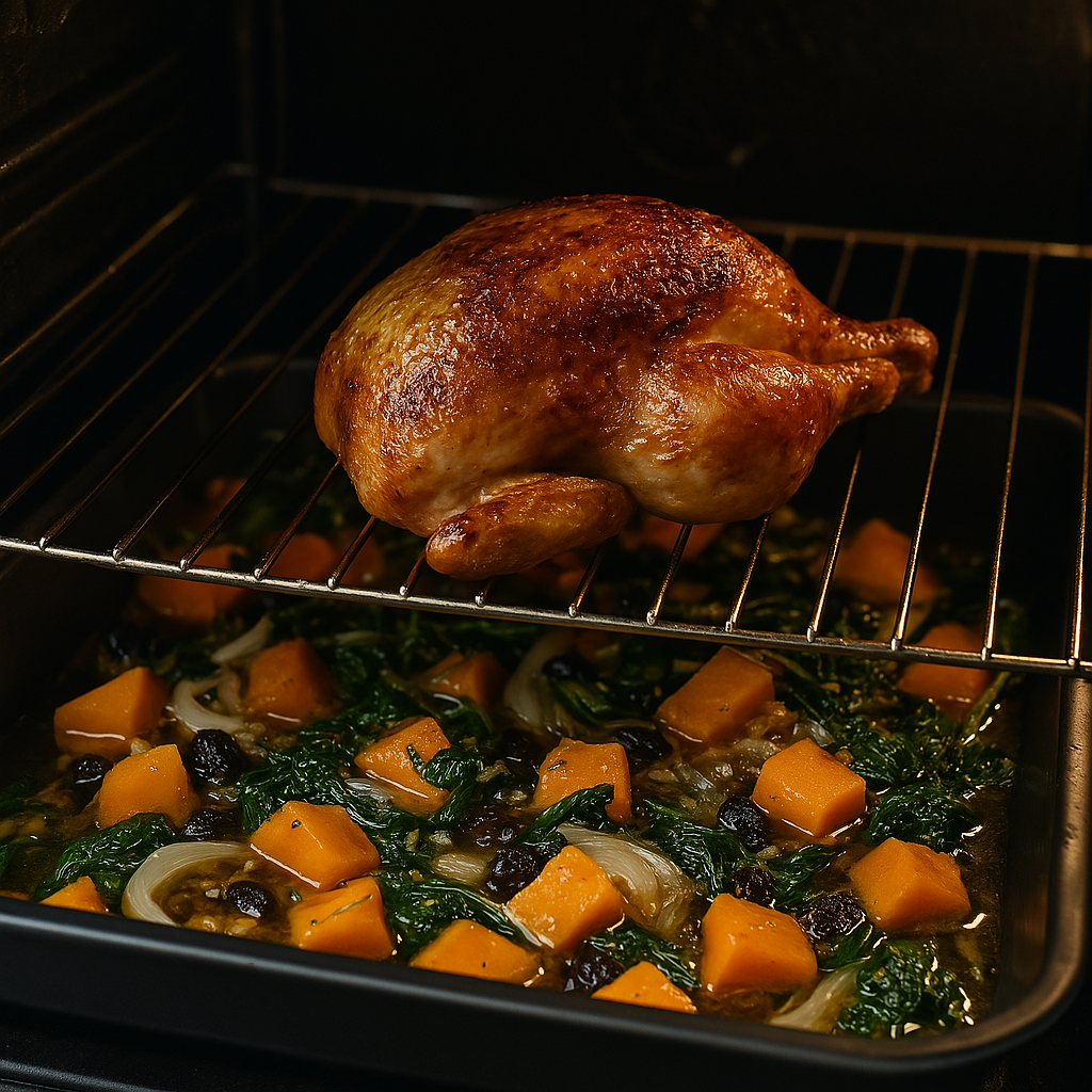 Pollo con Calabaza en el Horno | CocinaCanalla