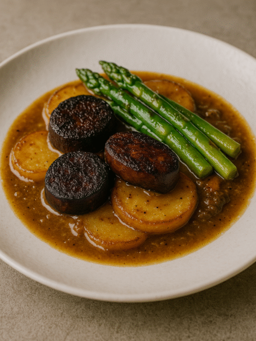 Patatas a la importancia con morcilla | CocinaCanalla