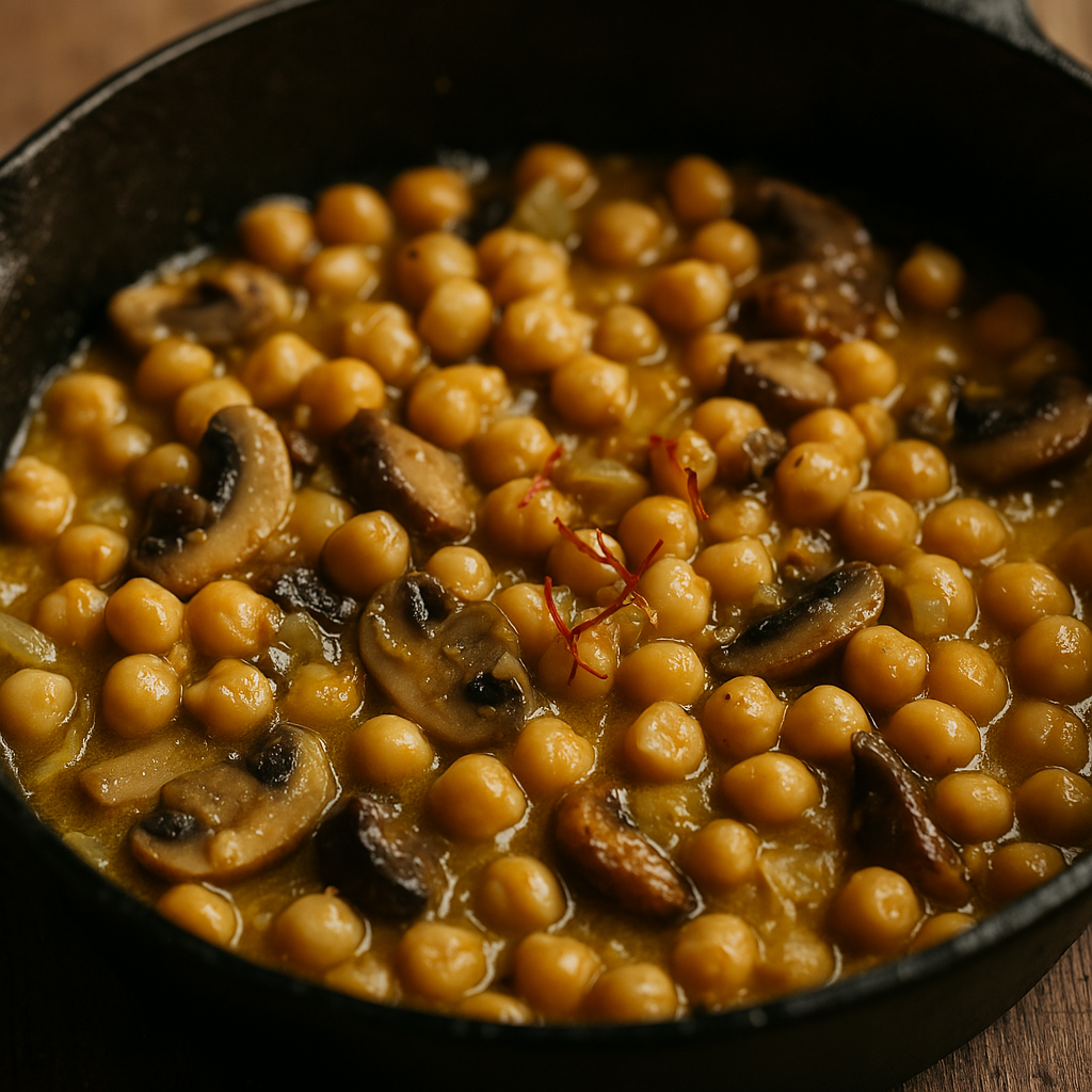Azafrán Garbanzos | CocinaCanalla