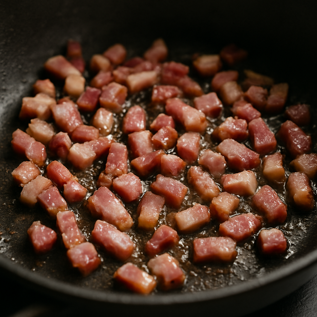 Rehogar bacon | CocinaCanalla