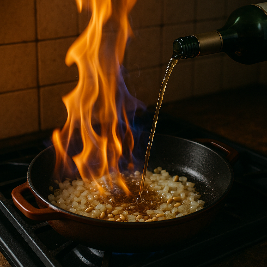 Flame y Brandy en la Sartén | CocinaCanalla