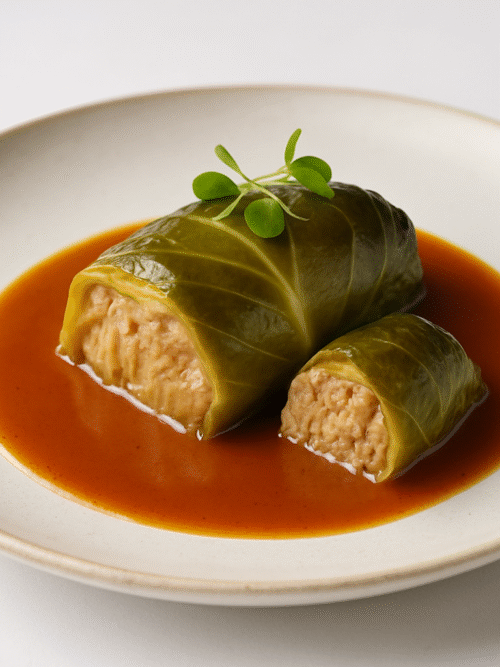 Rollitos de Col Rellenos de Carne Farcellets | CocinaCanalla