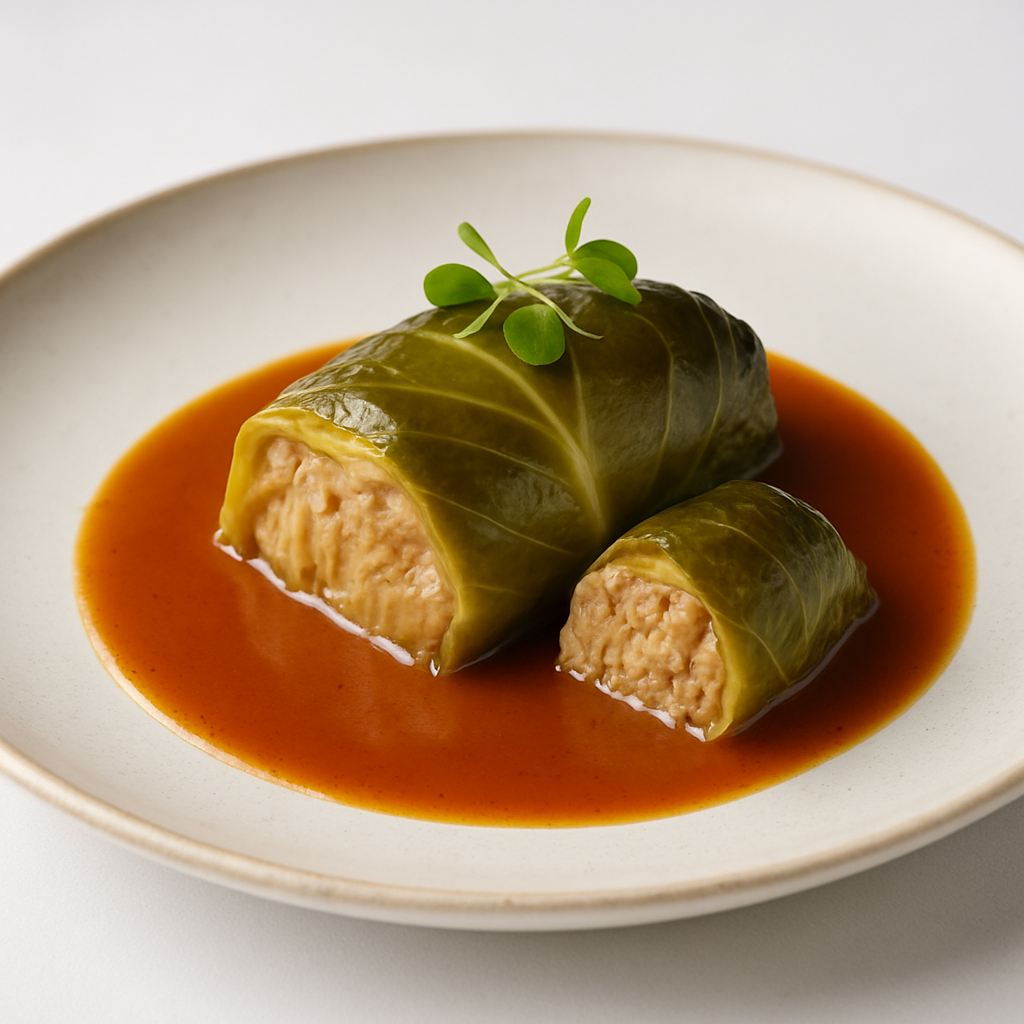 Rollitos de Col Rellenos de Carne Farcellets | CocinaCanalla