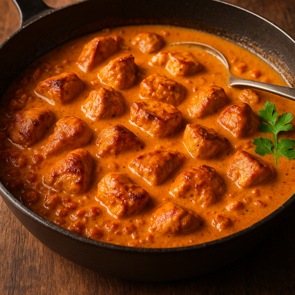 Tikka Masala en sartén caliente | CocinaCanalla