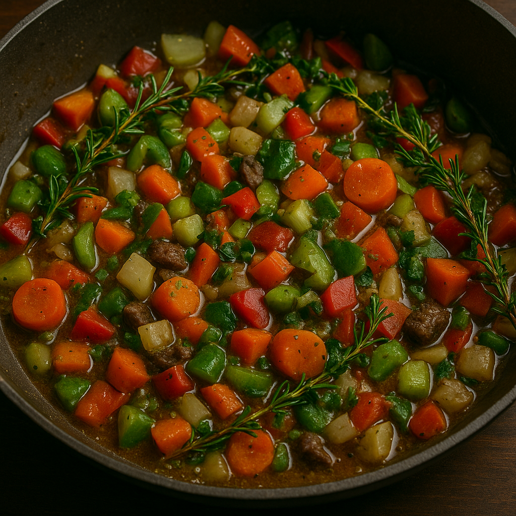 Sofrito verduras para rabo | CocinaCanalla