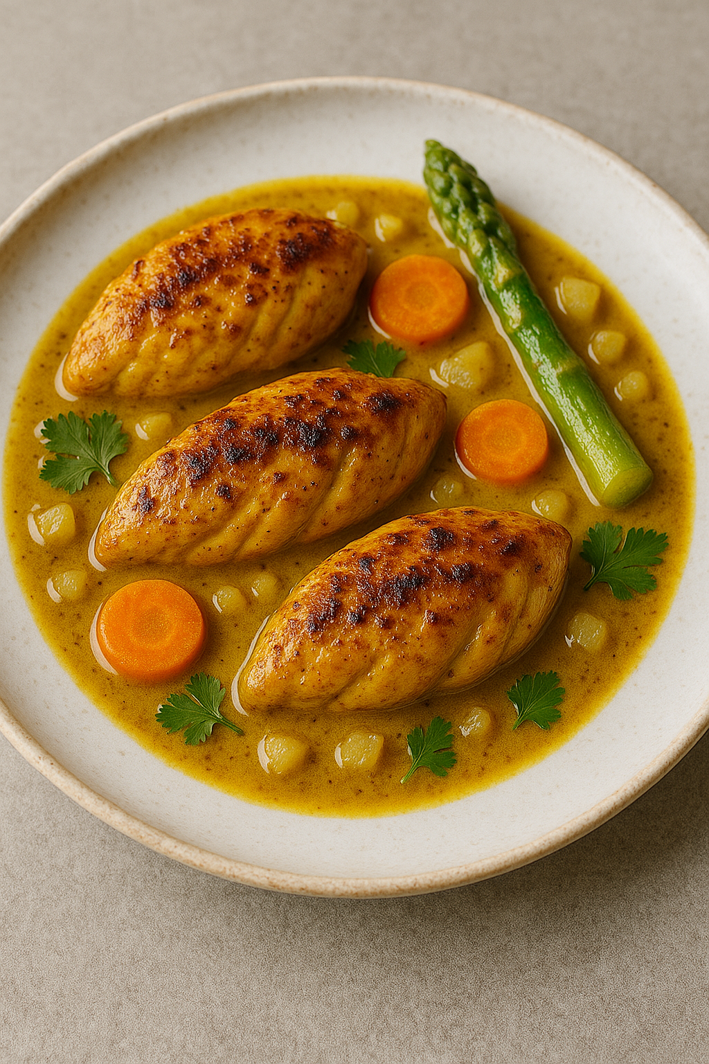 Pollo marinado con yogur y especias | CocinaCanalla.es
