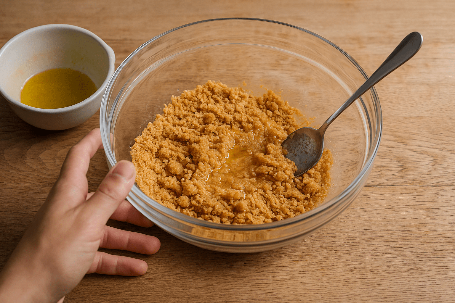 Preparando base de galleta crocante | CocinaCanalla
