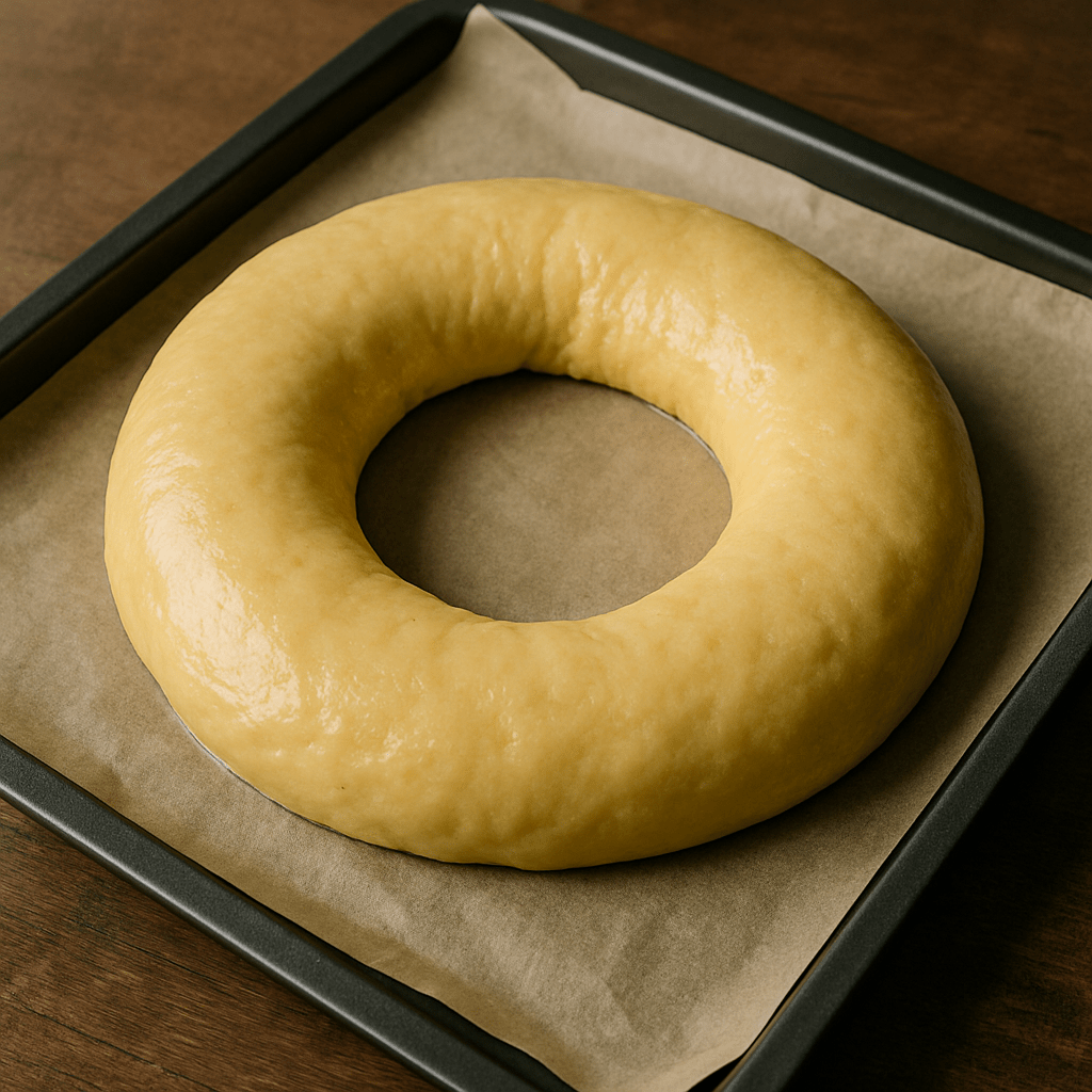 Masa roscón preparada para horno | CocinaCanalla.es