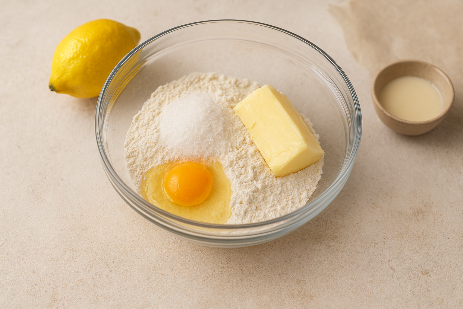 Ingredientes bizcocho limón | Cocina Canalla