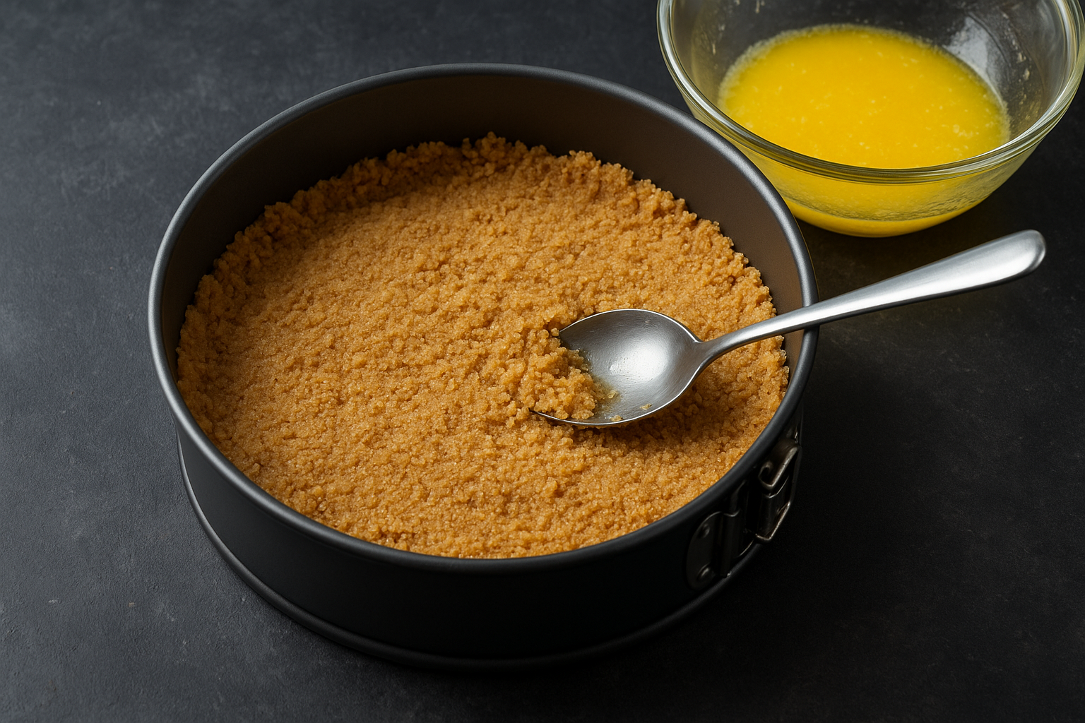 Base tarta de queso cremosa y sin horno | CocinaCanalla