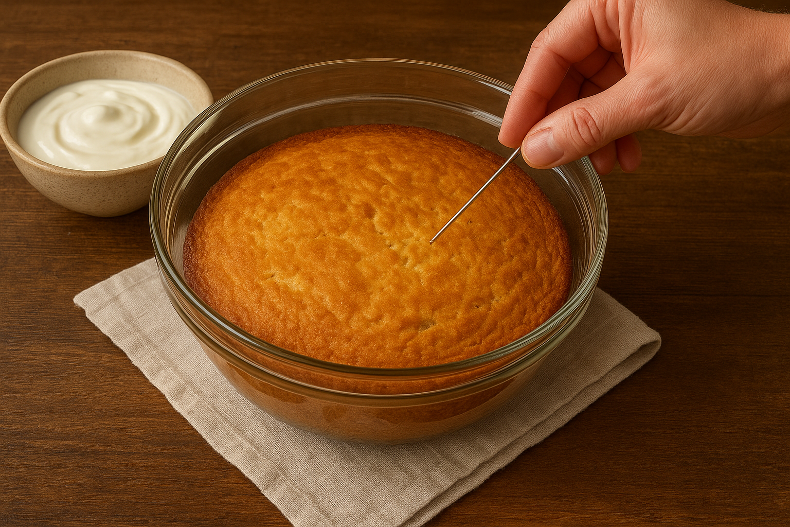 Bizcocho de yogur hecho | Cocina Canalla