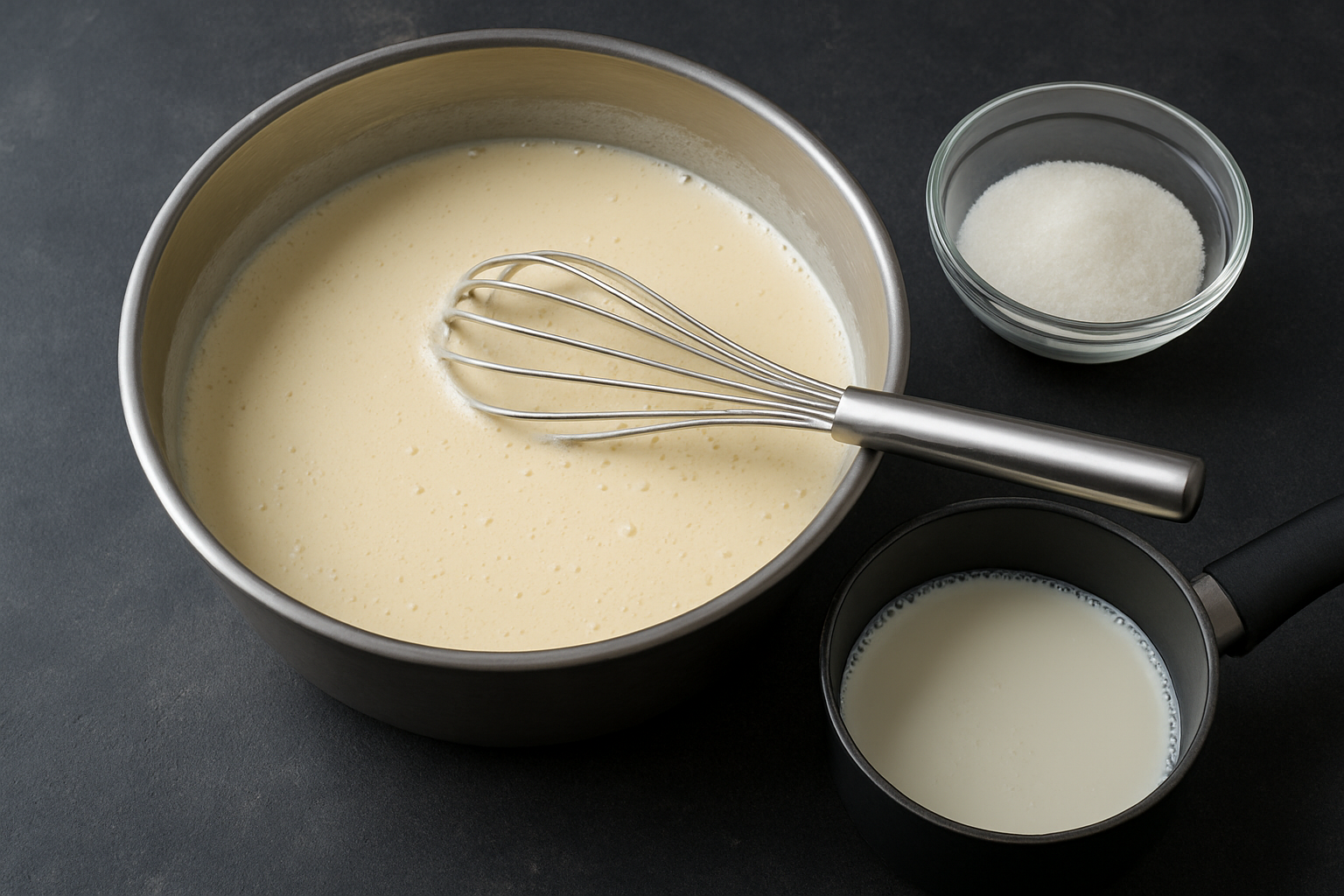 La mezcla de la tarta de queso cremosa y sin horno | CocinaCanalla