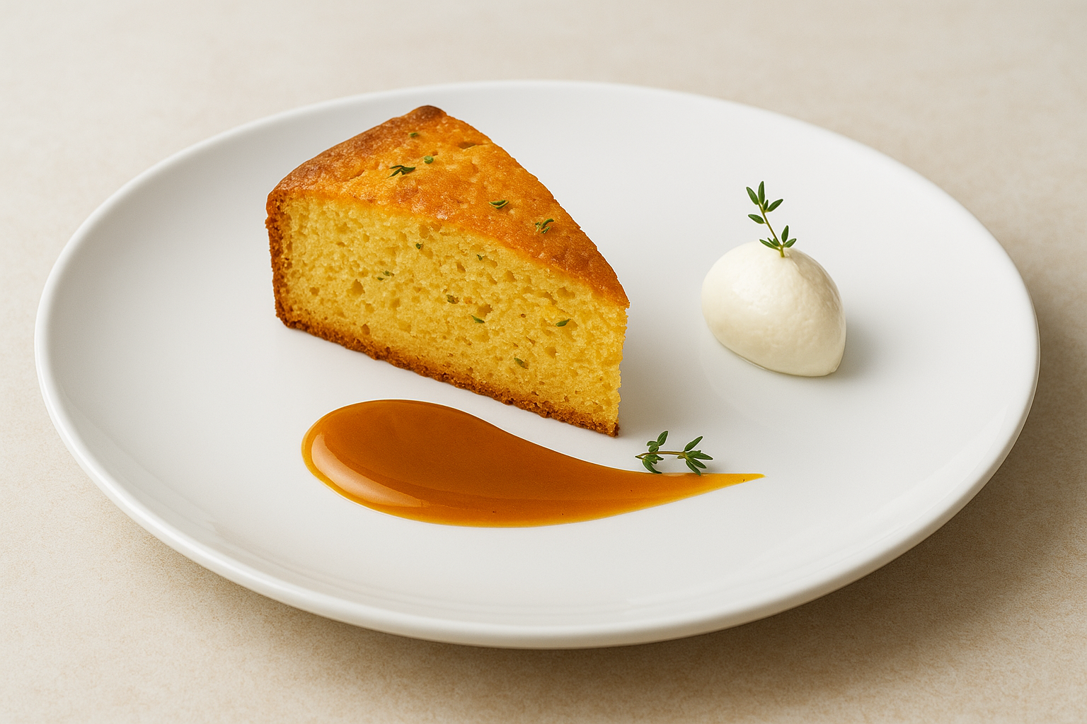Bizcocho de mandarina y tomillo | CocinaCanalla