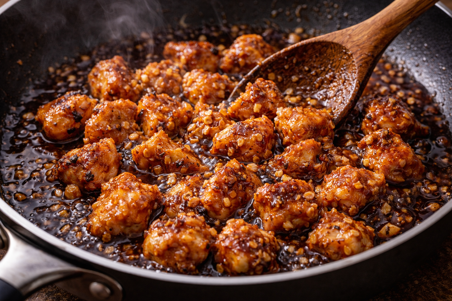 Pollo crujiente arroz chino | CocinaCanalla
