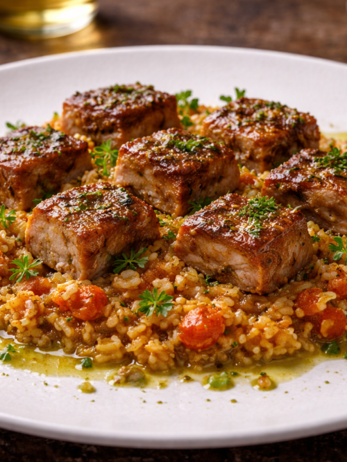 Arroz con costilla costirroz | CocinaCanalla