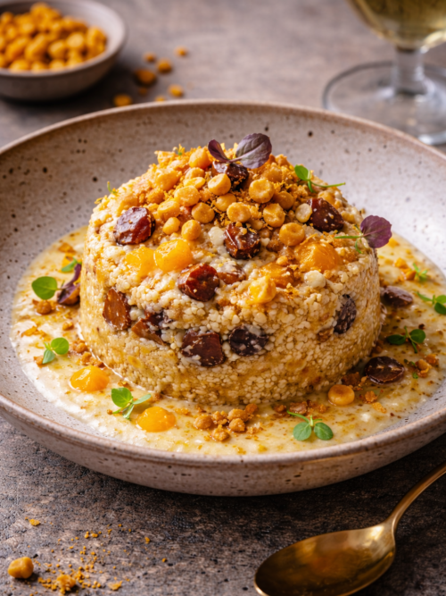 Cuscús con curry y mandarina CocinaCanalla