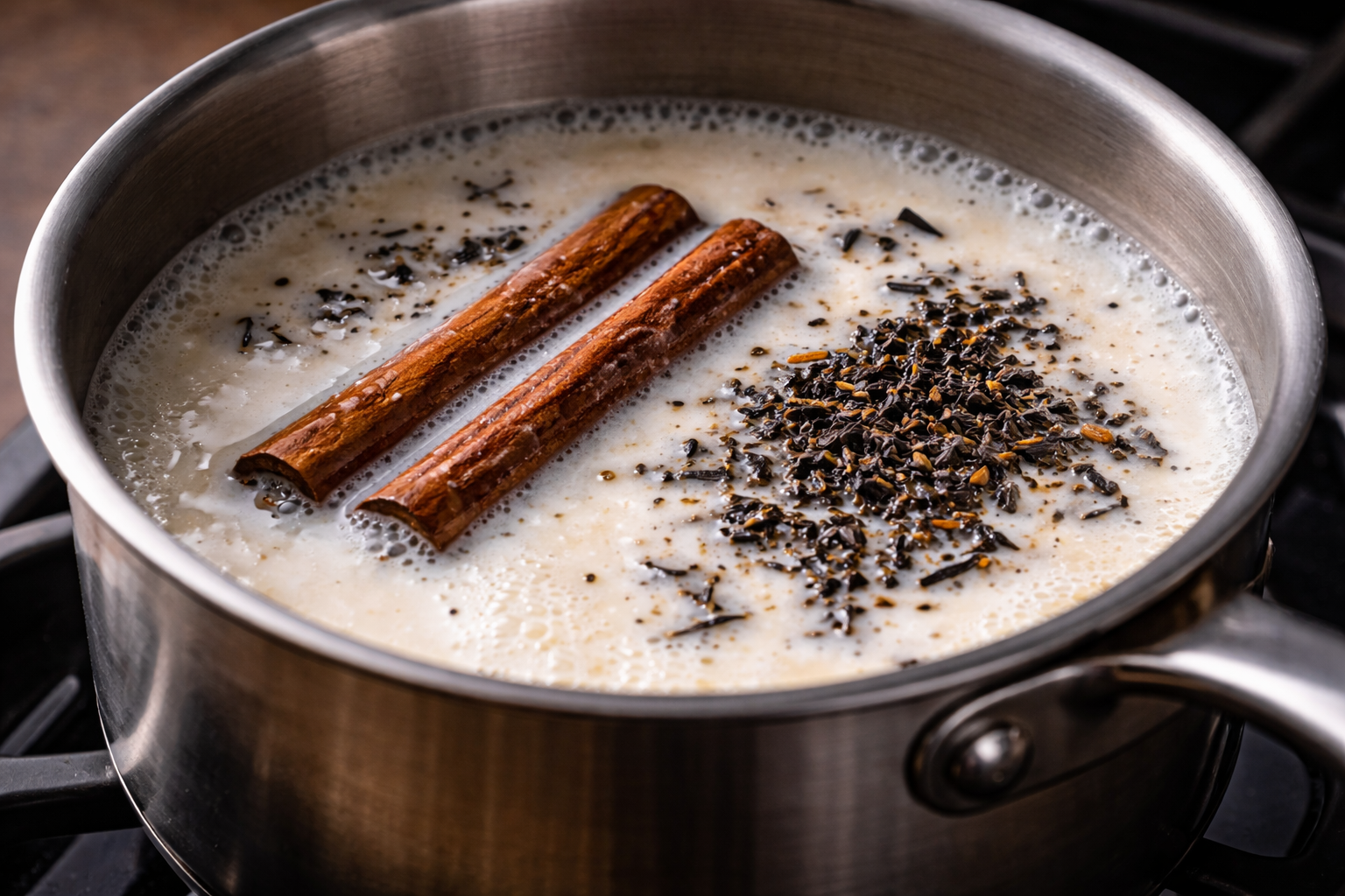 Leche infusionada para cuscús con curry | CocinaCanalla