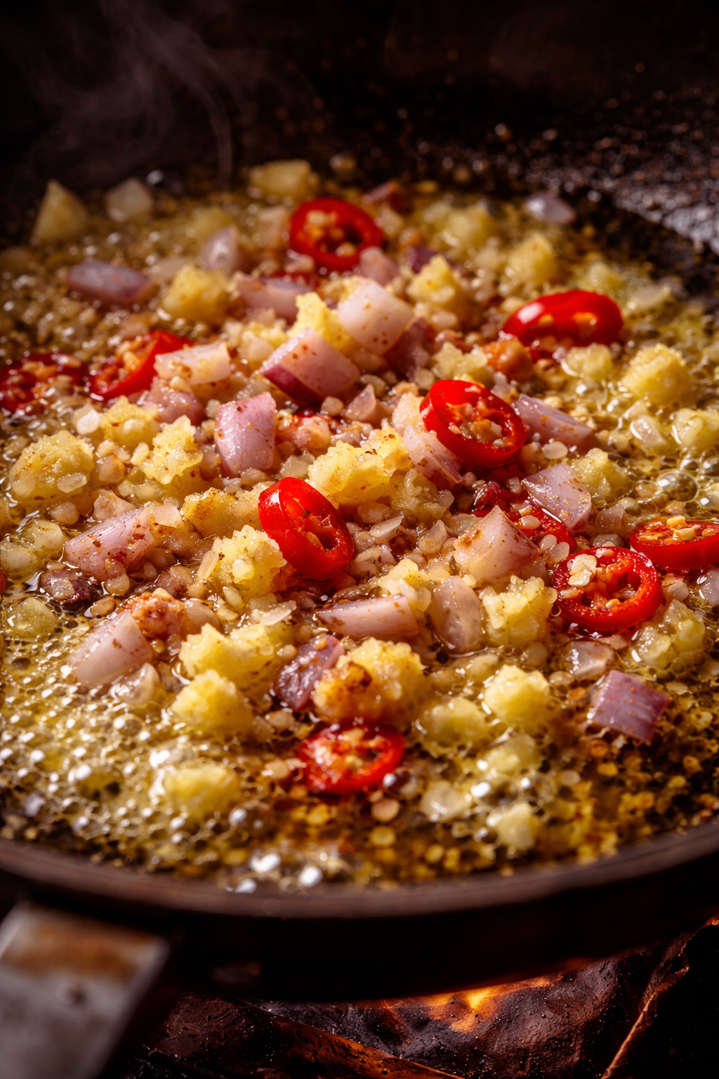 Ingredientes frescos sarten | Cocina Canalla