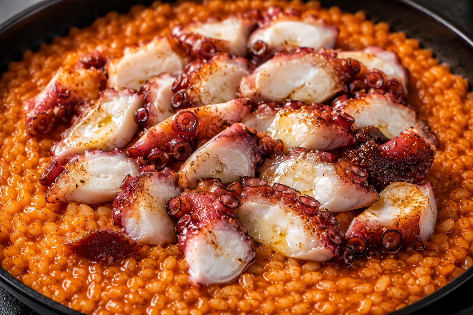 Arroz con pulpo a la parrilla | CocinaCanalla